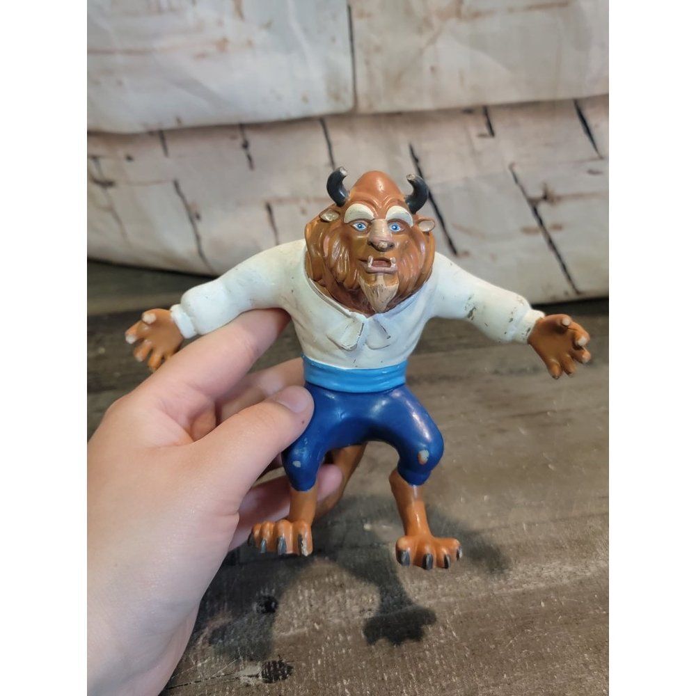 Just play beauty Beast Disney rubber toy‎ figure